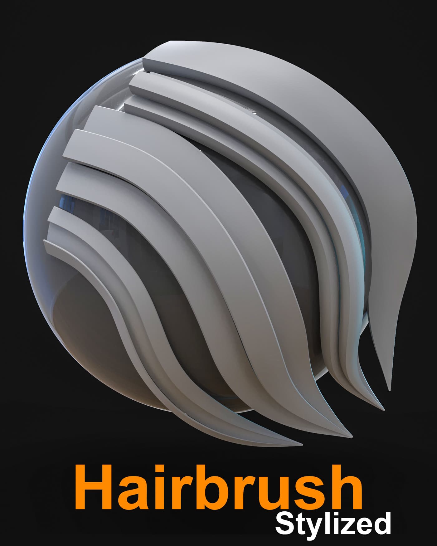 Hair Brush / ZBrush - FlippedNormals
